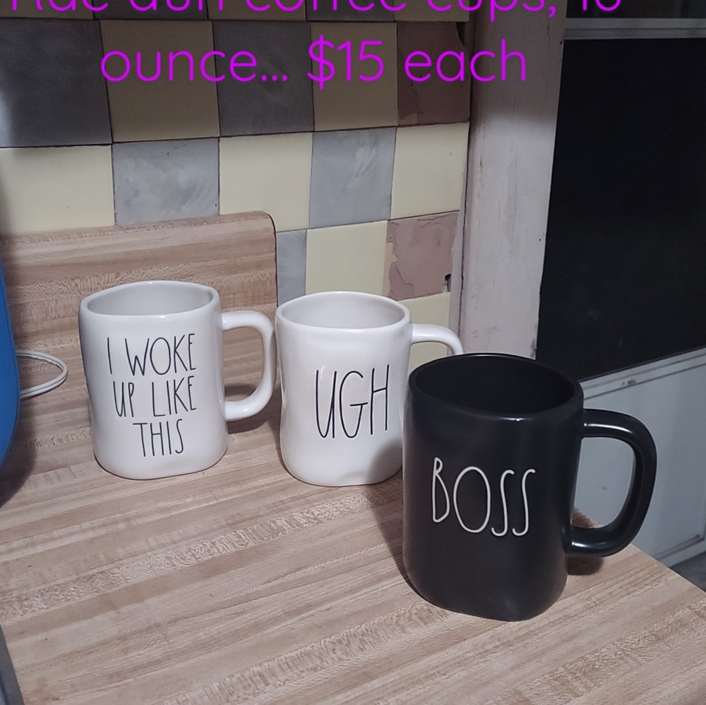 Rae Dunn mugs